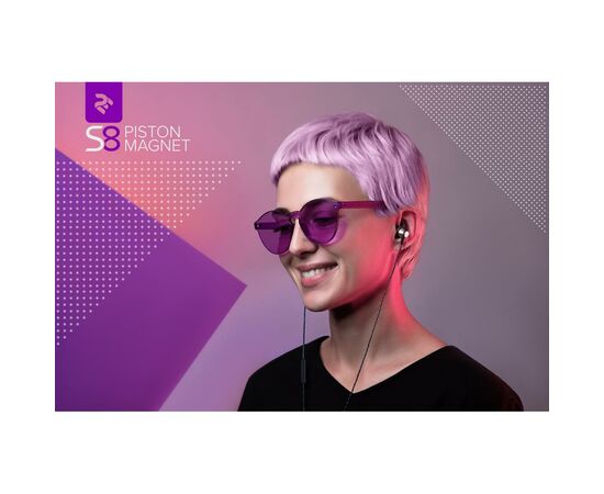 Наушники 2E S8 Piston Magnet Сільвер (2E-IES8SL), изображение 9 Наушники 2E S8 Piston Magnet Сільвер (2E-IES8SL), изображение 9