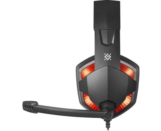 Наушники Defender Warhead G-370 Black-Red (64037), изображение 2 Наушники Defender Warhead G-370 Black-Red (64037), изображение 2