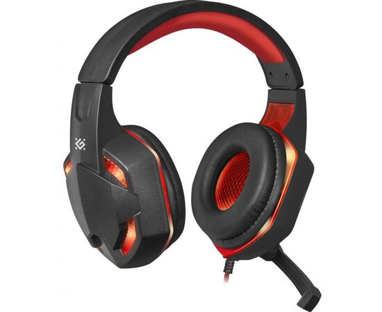 Наушники Defender Warhead G-370 Black-Red (64037)
