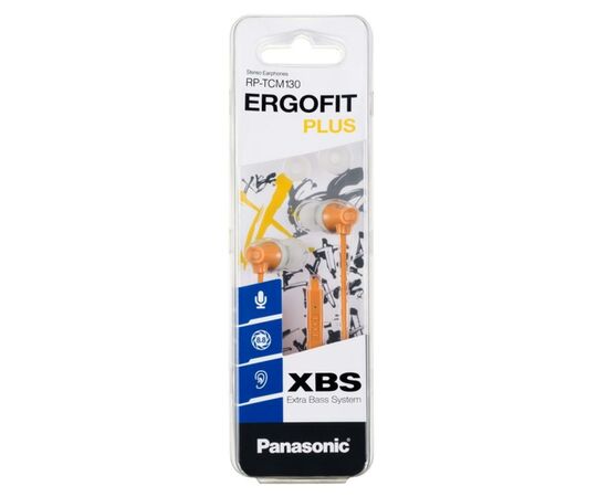 Наушники Panasonic RP-TCM130GEY, изображение 2 Наушники Panasonic RP-TCM130GEY, изображение 2