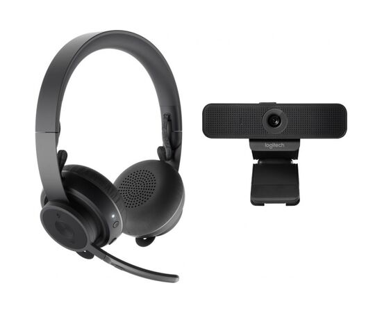 Веб-камера Logitech Personal Video Collaboration Kit (Zone Wireless + C925e) (991-000311)