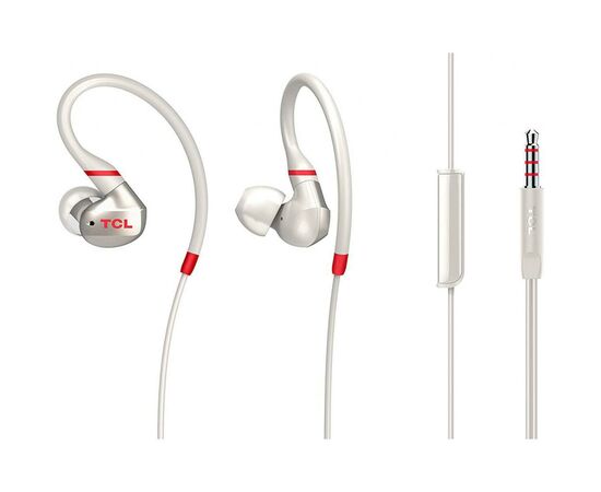 Наушники TCL ACTV100 Crimson White (ACTV100WT-EU), изображение 3 Наушники TCL ACTV100 Crimson White (ACTV100WT-EU), изображение 3