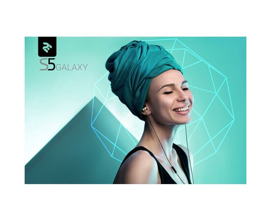 Наушники 2E S5 Galaxy Black (2E-IES5BK), изображение 7 Наушники 2E S5 Galaxy Black (2E-IES5BK), изображение 7