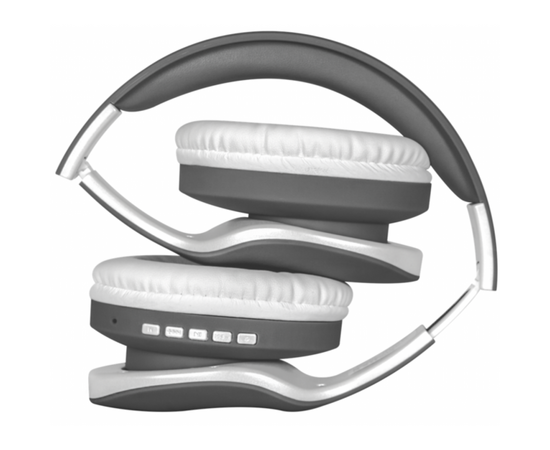 Наушники Defender FreeMotion B525 Bluetooth Gray-White (63527), изображение 3 Наушники Defender FreeMotion B525 Bluetooth Gray-White (63527), изображение 3