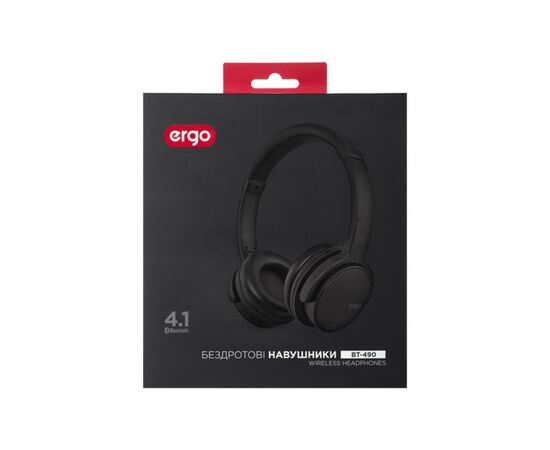 Наушники Ergo BT-490 Black, изображение 7