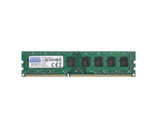 Модуль пам'яті для комп'ютера DDR3L 8GB 1600 MHz Goodram (GR1600D3V64L11/8G), зображення 2 Модуль пам'яті для комп'ютера DDR3L 8GB 1600 MHz Goodram (GR1600D3V64L11/8G), зображення 2
