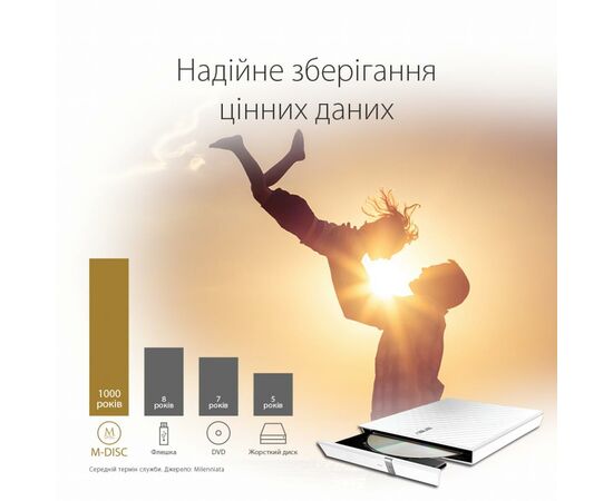 Оптический привод DVD-RW ASUS SDRW-08D2S-U LITE/WHT/G/AS (90-DQ0436-UA221KZ), изображение 6 Оптический привод DVD-RW ASUS SDRW-08D2S-U LITE/WHT/G/AS (90-DQ0436-UA221KZ), изображение 6