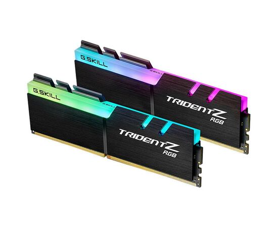 Модуль памяти для компьютера DDR4 16GB (2x8GB) 3200 MHz Trident Z RGB G.Skill (F4-3200C16D-16GTZR), изображение 2 Модуль памяти для компьютера DDR4 16GB (2x8GB) 3200 MHz Trident Z RGB G.Skill (F4-3200C16D-16GTZR), изображение 2