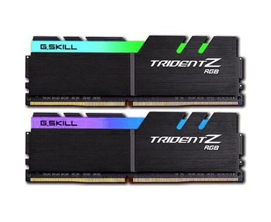 Модуль пам'яті для комп'ютера DDR4 16GB (2x8GB) 3200 MHz Trident Z RGB G.Skill (F4-3200C16D-16GTZR)