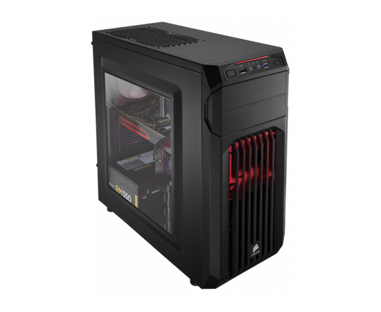 Корпус Corsair Carbide Series SPEC-01 RED LED (CC-9011050-WW), изображение 10 Корпус Corsair Carbide Series SPEC-01 RED LED (CC-9011050-WW), изображение 10