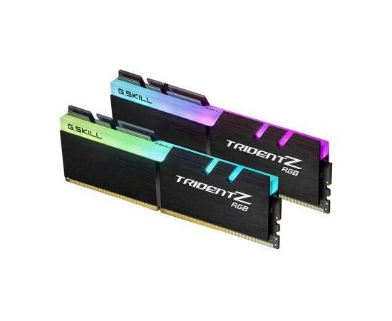 Модуль памяти для компьютера DDR4 32GB (2x16GB) 3200 MHz TridentZ RGB Black G.Skill (F4-3200C16D-32GTZR), изображение 2 Модуль памяти для компьютера DDR4 32GB (2x16GB) 3200 MHz TridentZ RGB Black G.Skill (F4-3200C16D-32GTZR), изображение 2