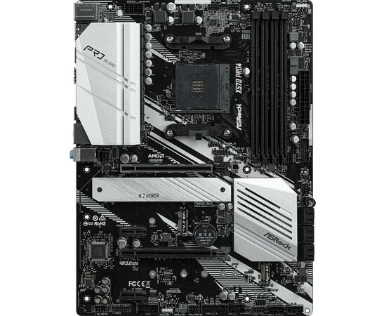 Материнская плата ASRock X570 PRO4, изображение 2 Материнская плата ASRock X570 PRO4, изображение 2