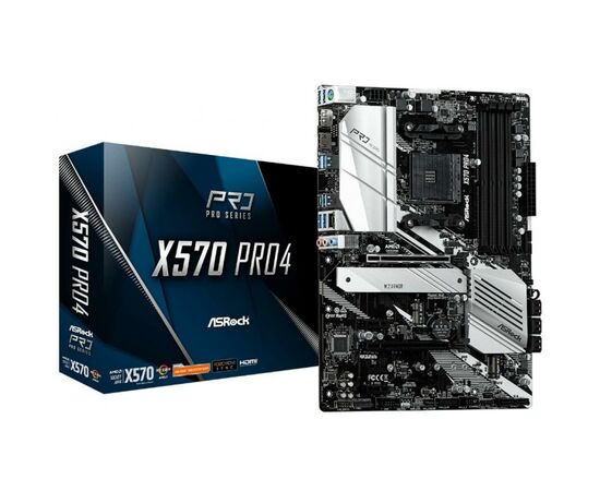 Материнская плата ASRock X570 PRO4