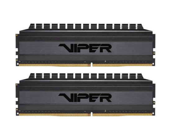 Модуль памяти для компьютера DDR4 16GB (2x8GB) 3200 MHz Viper 4 Blackout Patriot (PVB416G320C6K)