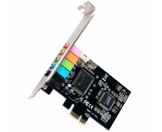 Звуковая плата Manli C-Media 8738 PCI-E 6(5.1) каналов bulk (M-CMI8738-PCI-E), изображение 2 Звуковая плата Manli C-Media 8738 PCI-E 6(5.1) каналов bulk (M-CMI8738-PCI-E), изображение 2