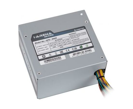 Блок питания Chieftec 600W (GPC-600S), изображение 4 Блок питания Chieftec 600W (GPC-600S), изображение 4