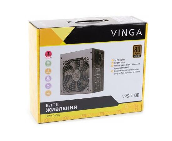 Блок питания Vinga 700W (VPS-700B), изображение 11 Блок питания Vinga 700W (VPS-700B), изображение 11
