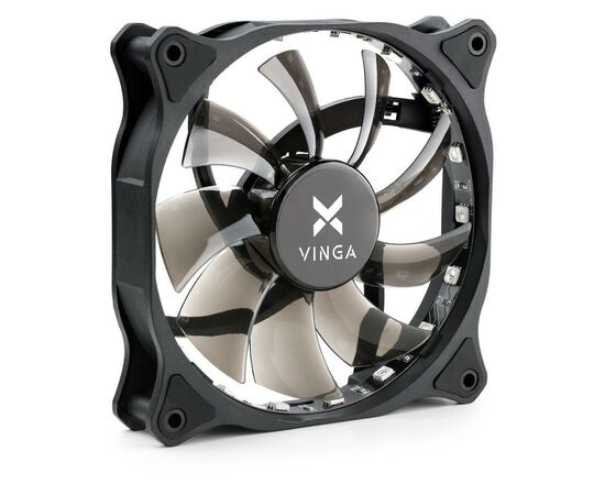 Кулер для корпуса Vinga RGB fan-01, изображение 2 Кулер для корпуса Vinga RGB fan-01, изображение 2