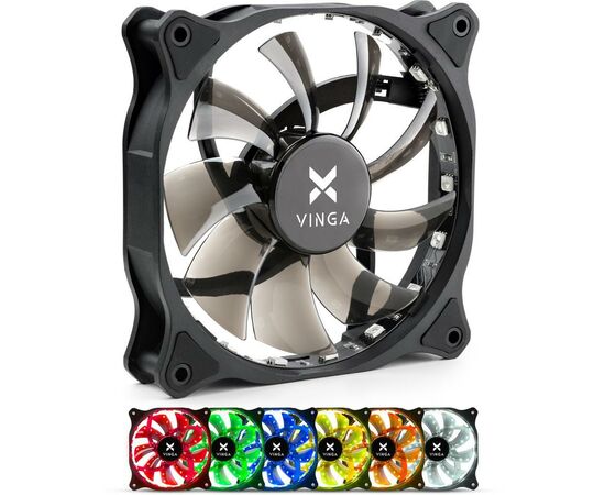 Кулер для корпуса Vinga RGB fan-01