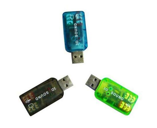 Звуковая плата Atcom USB-sound card (5.1) 3D sound (Windows 7 ready) (7807), изображение 2 Звуковая плата Atcom USB-sound card (5.1) 3D sound (Windows 7 ready) (7807), изображение 2