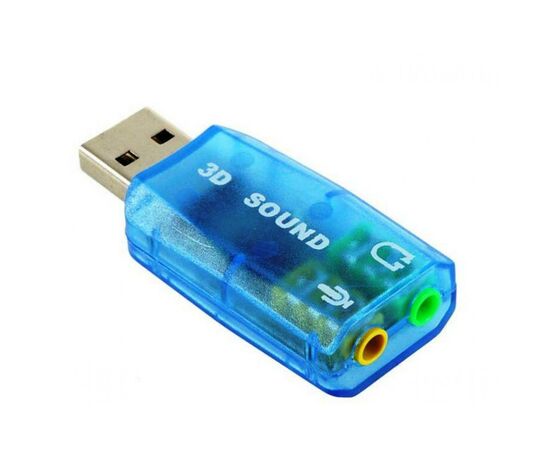 Звукова плата Atcom USB-sound card (5.1) 3D sound (Windows 7 ready) (7807)