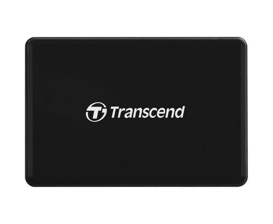 Считыватель флеш-карт Transcend USB 3.1 Black (TS-RDF8K2), изображение 2 Считыватель флеш-карт Transcend USB 3.1 Black (TS-RDF8K2), изображение 2