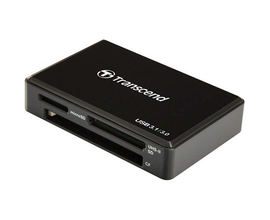 Зчитувач флеш-карт Transcend USB 3.1 Black (TS-RDF8K2)