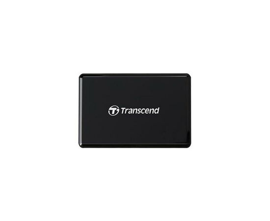 Считыватель флеш-карт Transcend USB 3.1 RDF9K UHS-II Black R260/W190MB/s (TS-RDF9K2), изображение 2 Считыватель флеш-карт Transcend USB 3.1 RDF9K UHS-II Black R260/W190MB/s (TS-RDF9K2), изображение 2