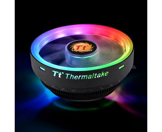 Кулер для процессора ThermalTake UX100 ARGB Lighting (CL-P064-AL12SW-A), изображение 6 Кулер для процессора ThermalTake UX100 ARGB Lighting (CL-P064-AL12SW-A), изображение 6