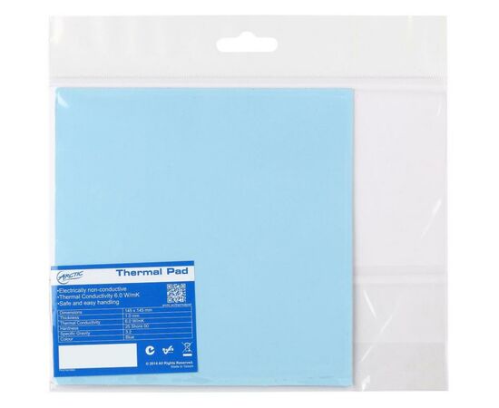Термопрокладка Arctic Thermal pad 145x145mm t 1.0mm (ACTPD00005A), зображення 4 Термопрокладка Arctic Thermal pad 145x145mm t 1.0mm (ACTPD00005A), зображення 4