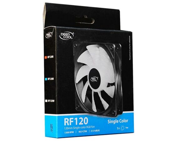 Кулер для корпуса Deepcool RF120B, изображение 6 Кулер для корпуса Deepcool RF120B, изображение 6