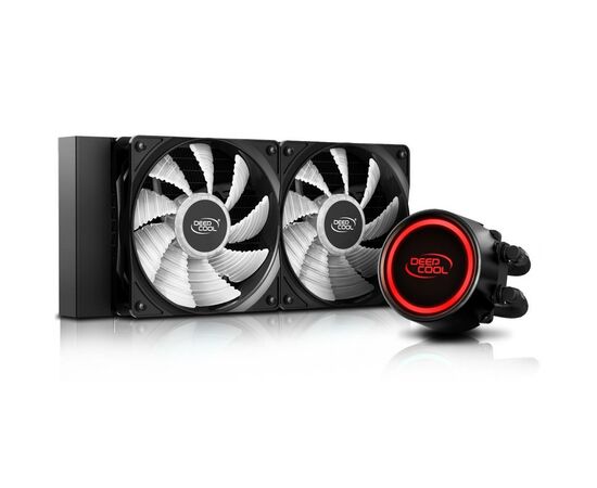 Система водного охлаждения Deepcool GAMMAXX L240 V2, изображение 4 Система водного охлаждения Deepcool GAMMAXX L240 V2, изображение 4
