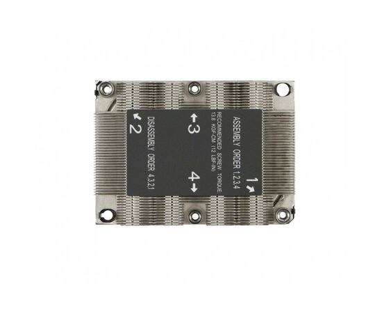 Радиатор охлаждения Supermicro SNK-P0067PS/LGA3647/1U Passive (SNK-P0067PS), изображение 2 Радиатор охлаждения Supermicro SNK-P0067PS/LGA3647/1U Passive (SNK-P0067PS), изображение 2