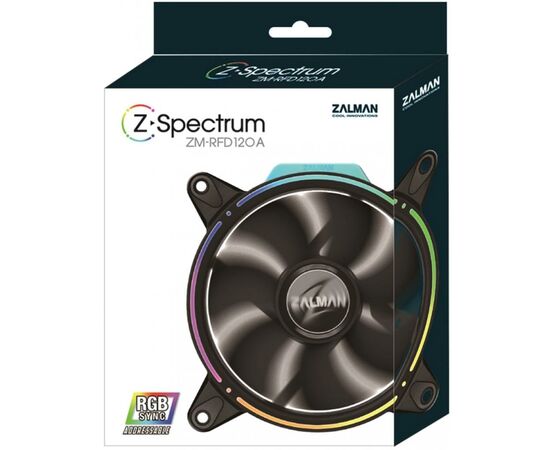 Кулер до корпусу Zalman RFD120A ARGB, зображення 5 Кулер до корпусу Zalman RFD120A ARGB, зображення 5