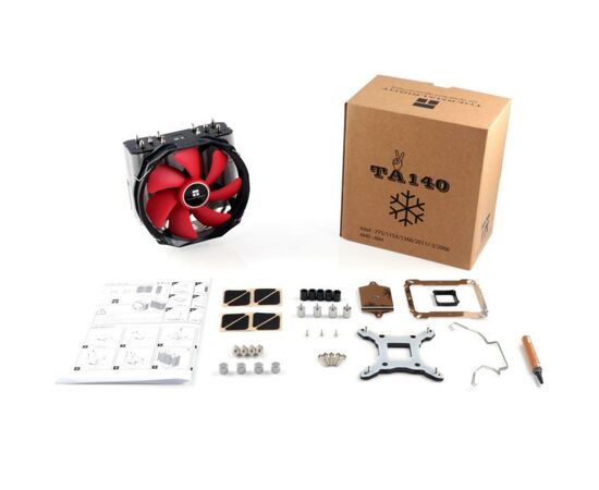 Кулер до процесора Thermalright TA 140, зображення 9 Кулер до процесора Thermalright TA 140, зображення 9