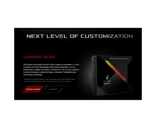 Система водного охлаждения ASUS ROG-RYUJIN-240, изображение 6 Система водного охлаждения ASUS ROG-RYUJIN-240, изображение 6