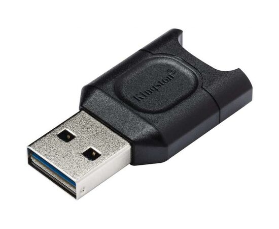 Считыватель флеш-карт Kingston USB 3.1 microSDHC/SDXC UHS-II MobileLite Plus (MLPM), изображение 2 Считыватель флеш-карт Kingston USB 3.1 microSDHC/SDXC UHS-II MobileLite Plus (MLPM), изображение 2