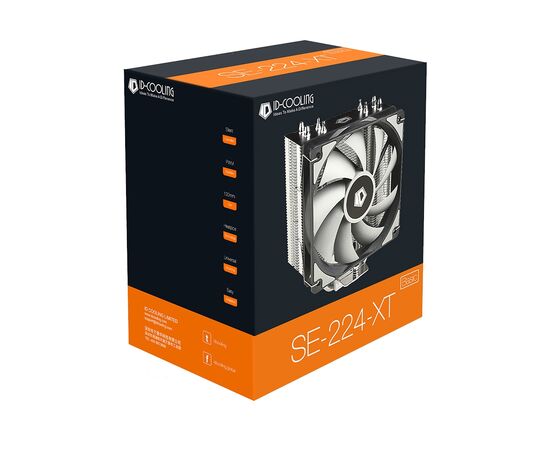 Кулер для процессора ID-Cooling SE-224-XT Basic, изображение 4 Кулер для процессора ID-Cooling SE-224-XT Basic, изображение 4