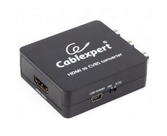 Конвертор HDMI to 3 x RCA Cablexpert (DSC-HDMI-CVBS-001), изображение 2 Конвертор HDMI to 3 x RCA Cablexpert (DSC-HDMI-CVBS-001), изображение 2