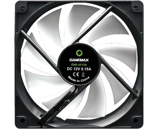 Кулер для корпуса Gamemax GMX-AF12X, изображение 6 Кулер для корпуса Gamemax GMX-AF12X, изображение 6