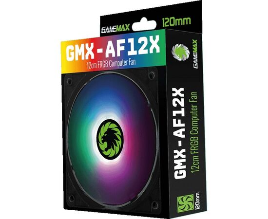 Кулер для корпуса Gamemax GMX-AF12X, изображение 9 Кулер для корпуса Gamemax GMX-AF12X, изображение 9