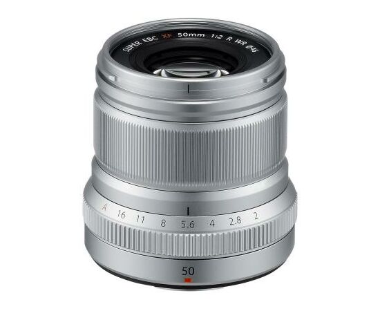 Объектив Fujifilm XF 50mm F2.0 R WR Silver (16536623), изображение 2 Объектив Fujifilm XF 50mm F2.0 R WR Silver (16536623), изображение 2