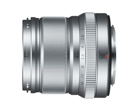 Объектив Fujifilm XF 50mm F2.0 R WR Silver (16536623)