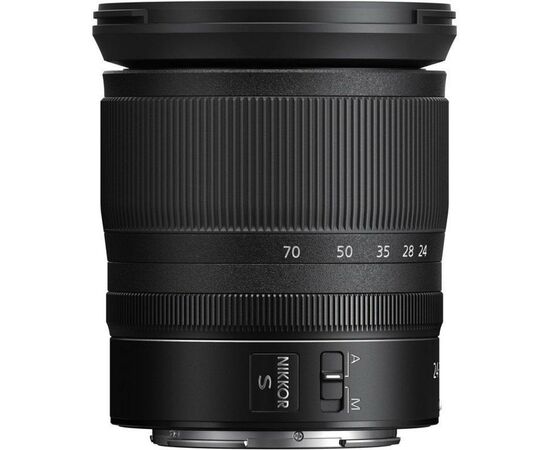 Объектив Nikon Z NIKKOR 24-70mm f4 S (JMA704DA), изображение 2 Объектив Nikon Z NIKKOR 24-70mm f4 S (JMA704DA), изображение 2