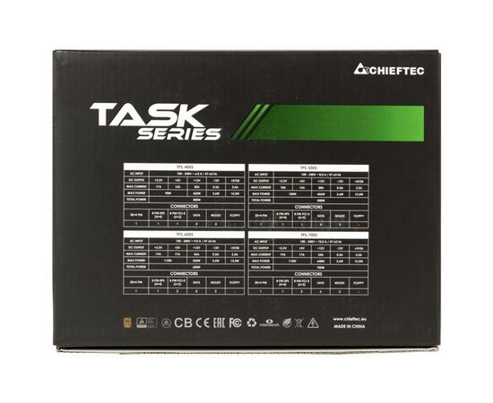 Блок питания Chieftec 500W Task (TPS-500S), изображение 9 Блок питания Chieftec 500W Task (TPS-500S), изображение 9