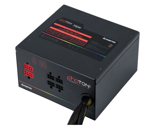 Блок питания Chieftec 750W (CTG-750C-RGB), изображение 2 Блок питания Chieftec 750W (CTG-750C-RGB), изображение 2