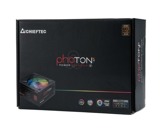 Блок питания Chieftec 750W (CTG-750C-RGB), изображение 7 Блок питания Chieftec 750W (CTG-750C-RGB), изображение 7