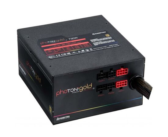 Блок живлення Chieftec 750W (GDP-750C-RGB), зображення 2 Блок живлення Chieftec 750W (GDP-750C-RGB), зображення 2