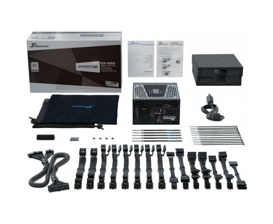 Блок питания Seasonic 850W PRIME 850 Platinum NEW (PRIME PX-850 (SSR-850PD)), изображение 6 Блок питания Seasonic 850W PRIME 850 Platinum NEW (PRIME PX-850 (SSR-850PD)), изображение 6