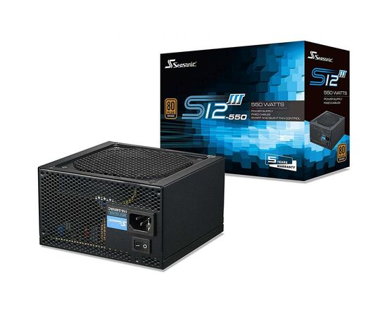 Блок питания Seasonic 550W S12III-550 Bronze (SSR-550GB3), изображение 6 Блок питания Seasonic 550W S12III-550 Bronze (SSR-550GB3), изображение 6